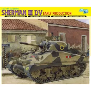 Dragon 6573 -  Sherman III DV, Early Production + bonus