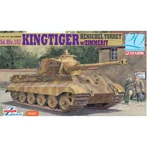 Dragon 6303 - King Tiger Henschel Turret w/Zimmerit
