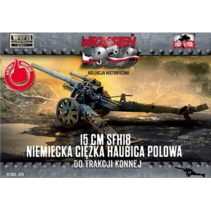 First to Fight PL1939-079 - 15 cm SFH18 Niemiecka ciężka haubica polowa do trakcji konnej