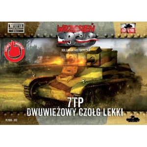 First to Fight PL1939-032 - 7TP dwuwieżowy czołg lekki