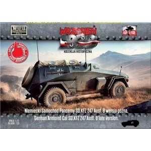 First to Fight PL1939-121 - Niemiecki Samochód Pancerny Sd. Kfz. 247 Ausf. B Wersja Późna