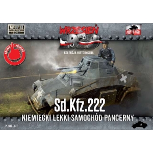 First to Fight PL1939-047 - Sd.Kfz.222 Niemiecki lekki samochód pancerny