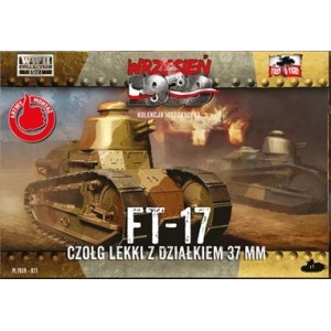 First to Fight PL1939-021 - FT-17 czołg lekki z działkiem 37mm