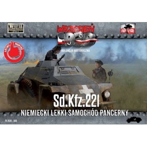 First to Fight PL1939-048 - Sd.Kfz.221 Niemiecki lekki samochód pancerny