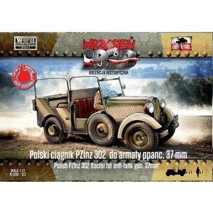 First to Fight PL1939-122 - Polski ciągnik PZInż 302 do armaty ppanc. 37 mm