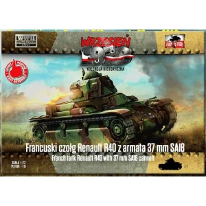 First to Fight PL1939-111 - Renault R40 with 37mm SA18 gun