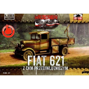 First to Fight PL1939-017 - Polski Fiat 621 z CKM przeciwlotniczym