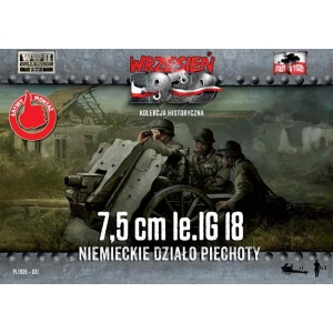 First to Fight PL1939-031 - 7,5cm le.IG 18 niemieckie działo piechoty