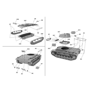 First to Fight PL1939-063 - Panzerbefehlswagen III Ausf.E Niemiecki czołg dowodzenia