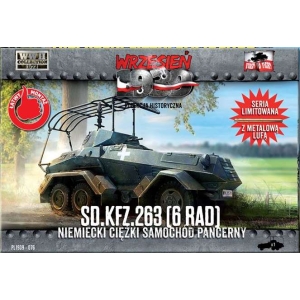 First to Fight PL1939-076 - Sd.Kfz. 263 (6 rad)  (metalowa lufa)