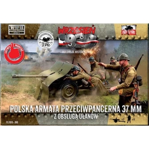 First to Fight PL1939-069 - Polska armata przeciwpancerna 37mm z obsługą ułanów