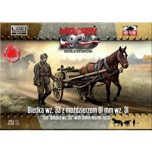 First to Fight PL1939-112 - Biedka wz. 33 z moździerzem 81 mm wz. 31