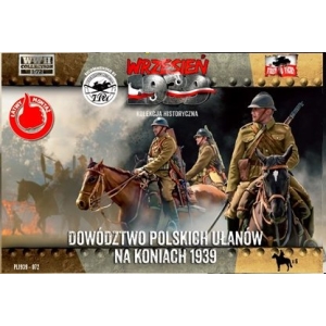 First to Fight PL1939-072 - Dowództwo polskich ułanów na koniach 1939