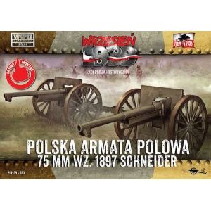 First to Fight PL1939-033 - Polska armata polowa 75mm Wz. 1897 Schneider