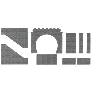 Faller 120578 - Portal tunelu 2-torowy