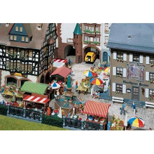 Faller 180582 - Wyposażenie targowiska