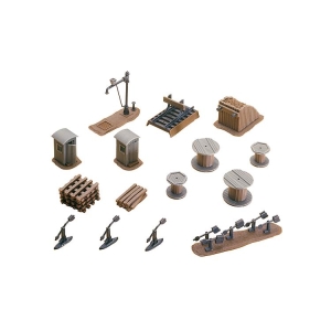 Faller 120141 - Elementy wyposażenia zaplecza kolejowego