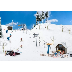 Faller 134003 - Wyciąg orczykowy z kioskiem