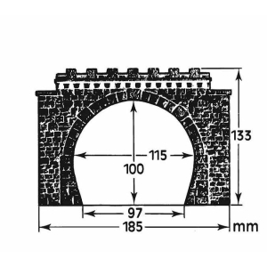 Faller 120565 - Portale tunelowe 2szt.