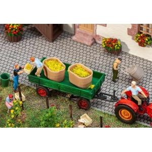 Faller 180972 - 2 drewniane beczki i 2 kadzie