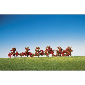 Faller 181476 - Krzaki, czerwone kwiaty, 6 szt.