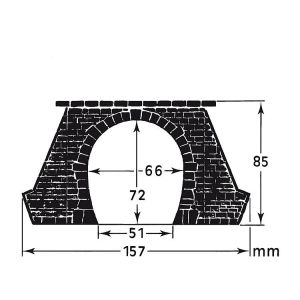 Faller 120561 - Portal tunelu 2szt.