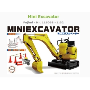 Fujimi 116068 - Mini EXCAVATOR