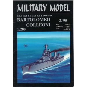 Bartolomeo Colleoni Włoski Lekki Krążownik