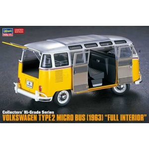 Hasegawa CH-48 - Collectors' Hi-Grade Series Volkswagen Type 2 Micro Bus (1963) "Full Interior"