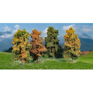 Heki 2001 - Drzewa liściaste jesienne 18 cm 4 szt.