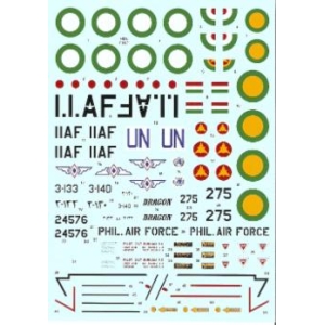 Hi-Decal 72064 - F-86F-25/30 SABRE (F-40 wing)