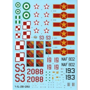 Hi-Decal 48036 - IŁ-28 RT/U Beagle / Mascot