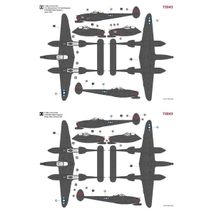 Hobby 2000 72043 - P-38M Night Lightning