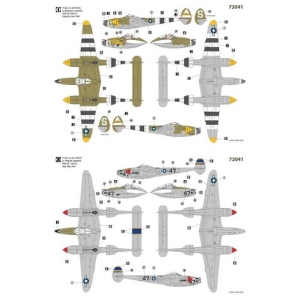 Hobby 2000 72041 - P-38J Lightning Europe 1944