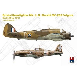 Hobby 2000 72005 - Bristol Beaufighter Mk. Ic &  Macchi MC.202 Folgore North Africa 1942