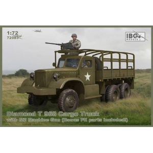 IBG 72083 - Diamond T 968 Cargo Truck with M2 Machine Gun (Bonus PE parts included!)