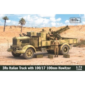 IBG 72098 - 3Ro Italian Truck with 100/17 100mm Howitzer