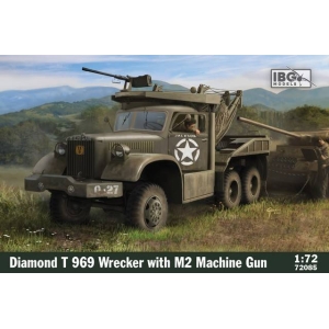 IBG 72085 - Diamond T  969 Wrecker with M2 Machine gun and bonus PE set