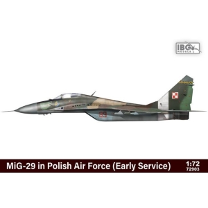IBG 72903 - MiG-29 in Polish Air Force (Early Service) (LIMITED EDITION - include additional 3d printed parts)