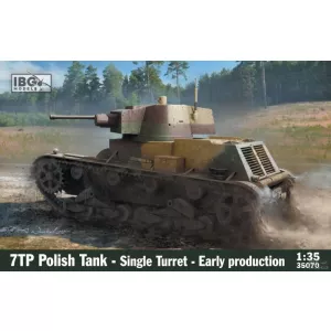 IBG 35070 -  7TP Polish Tank Single Turret