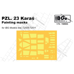 IBG 72M003 - PZL 23 Karaś maska (for IBG Models kits: 72505-72511)