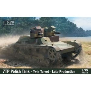 IBG 35072 - 7TP Polish Tank - Twin Turret - Late Production