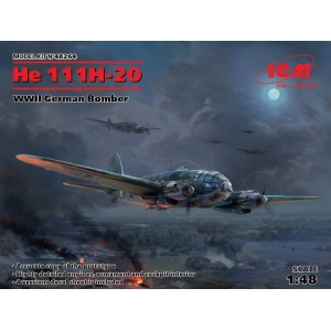 ICM 48264 - He 111H-20 WWII German Bomber
