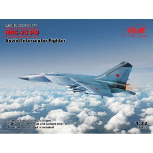 ICM 72177 - MiG-25 PD, Soviet Interceptor Fighter