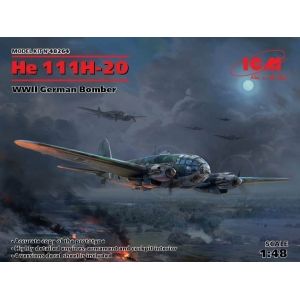 ICM 48264 - He 111H-20 WWII German Bomber