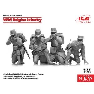 ICM 35680 - WWI Belgian Infantry