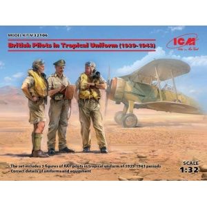 ICM 32106 - British Pilots in Tropical Uniform
