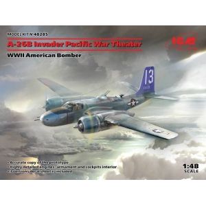 ICM 48285 - A-26В Invader Pacific War Theater, WWII American Bomber