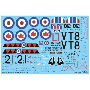 Infinity Models 3203 - DH-100 Vampire FB Mk.3