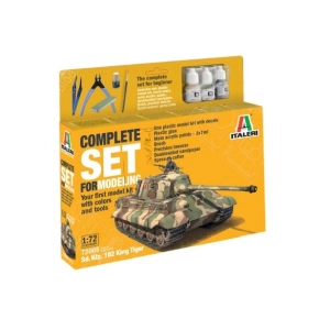 Italeri 72005 - Sd. Kfz.182 King Tiger Complete Set